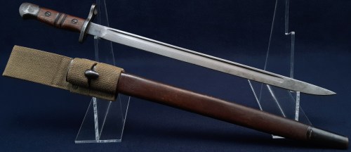 British WW1 1913 Pattern Bayonet, Dated 1917 by Remington 22